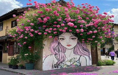 合江怎么设计网红打卡墙绘