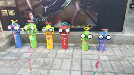 合江商业区彩绘