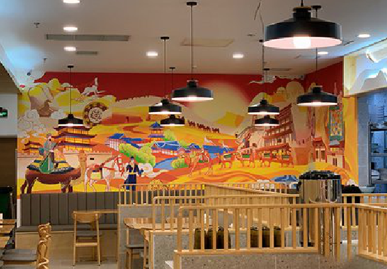 合江商业空间彩绘介绍。