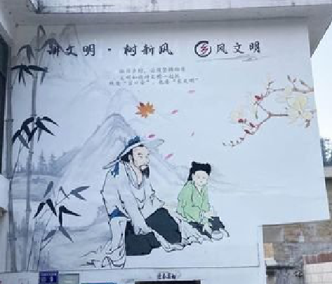 合江分享几个墙绘保养知识。